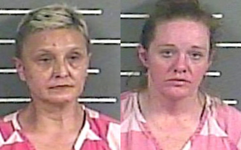 Vangie Thacker and Donique Mitchem