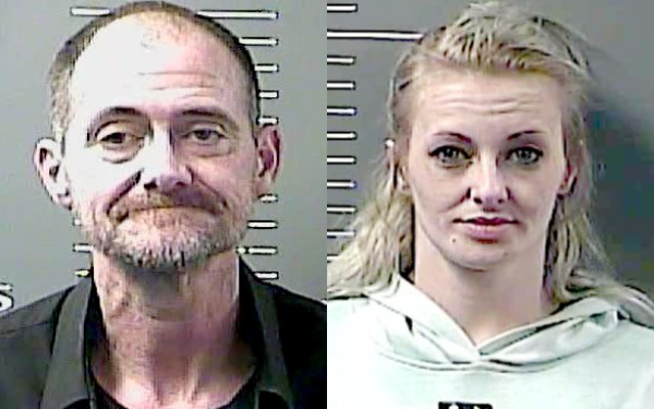 Two arrested for meth trafficking following traffic stop on Mountain Parkway