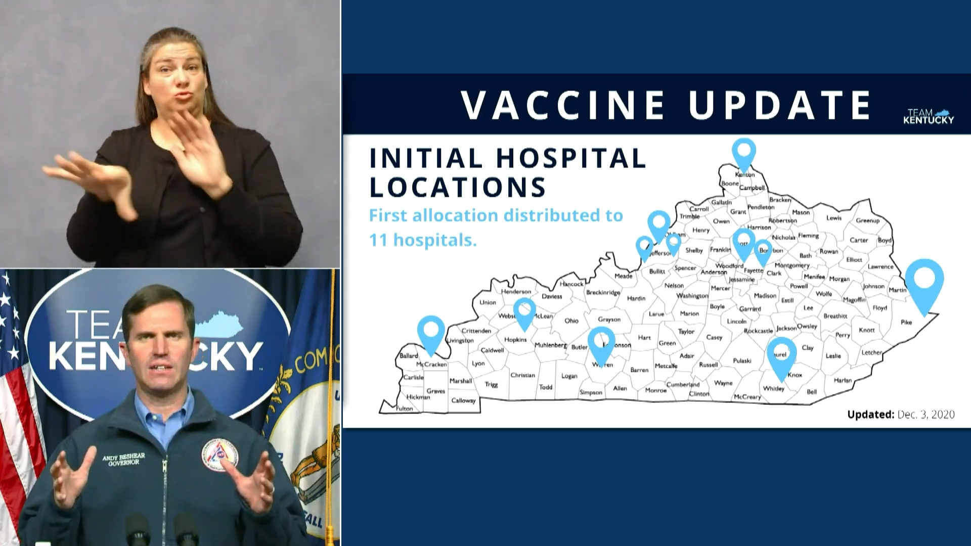 PMC one of 11 Ky. hospitals getting first round of COVID vaccine