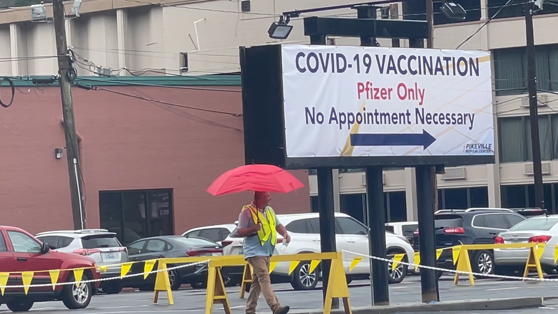PMC reopens vaccine drive-thru