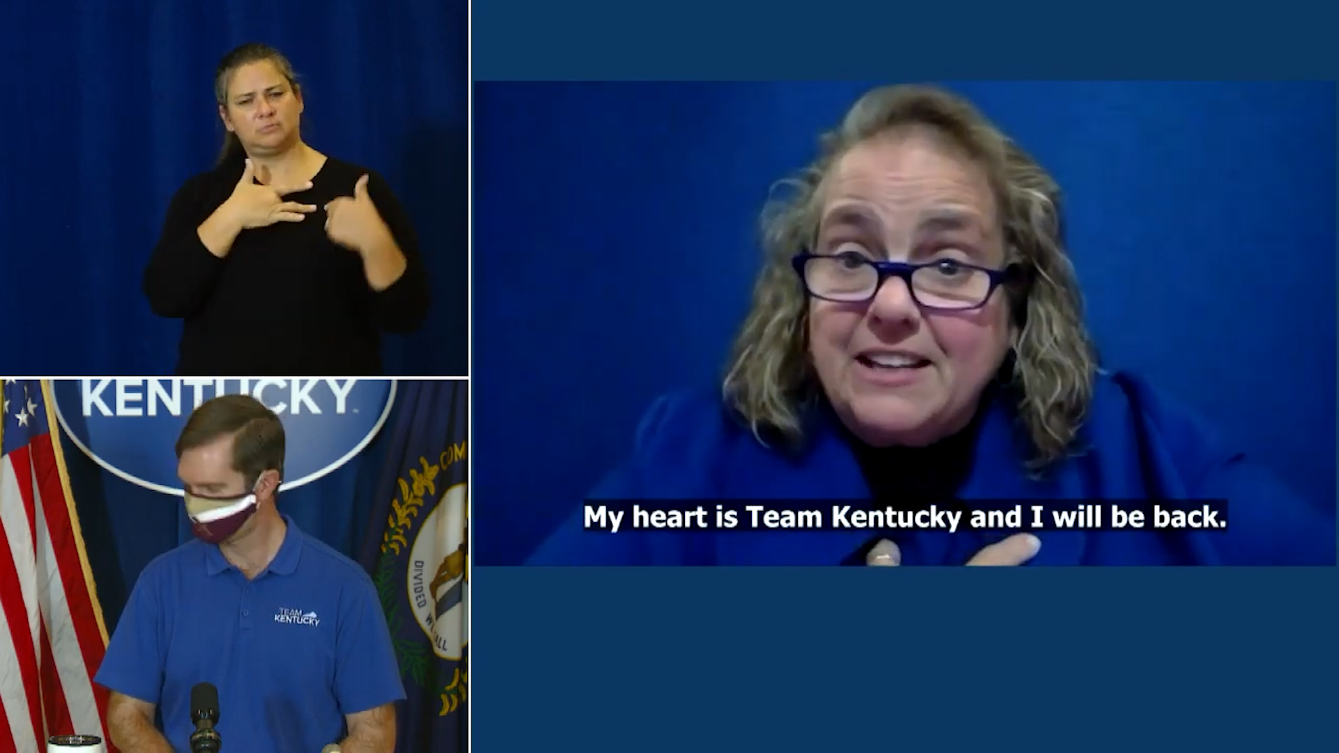 Beshear’s ASL interpreter reveals cancer diagnosis